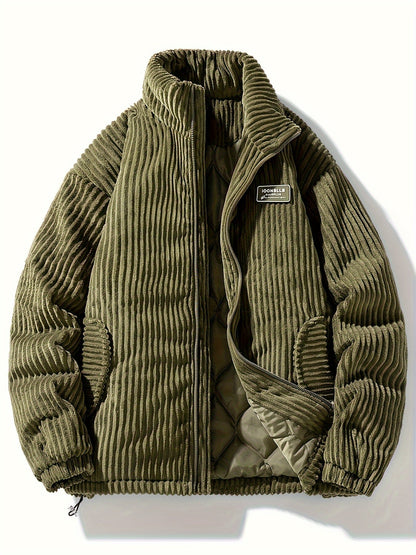 Pim | Corduroy winter jacket in casual style