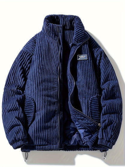 Pim | Corduroy winter jacket in casual style