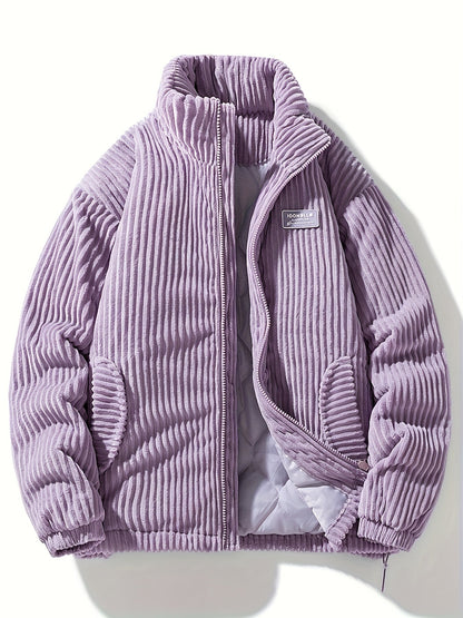 Pim | Corduroy winter jacket in casual style