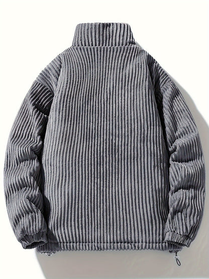Pim | Corduroy winter jacket in casual style