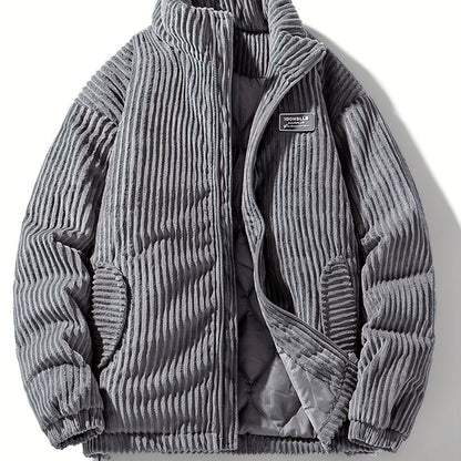 Pim | Corduroy winter jacket in casual style