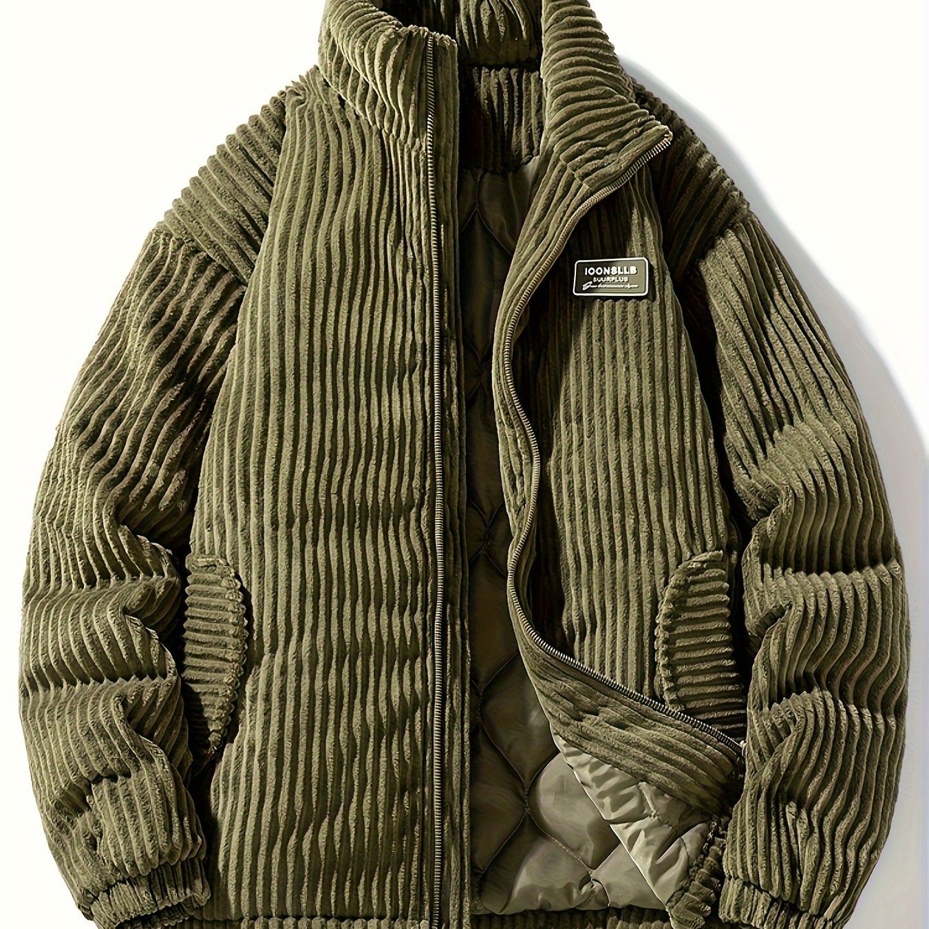 Pim | Corduroy winter jacket in casual style