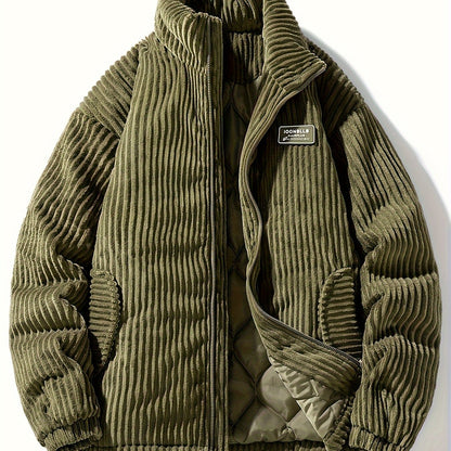 Pim | Corduroy winter jacket in casual style