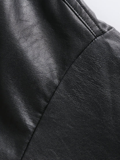 Pim | Sturdy PU Leather Men's Jacket