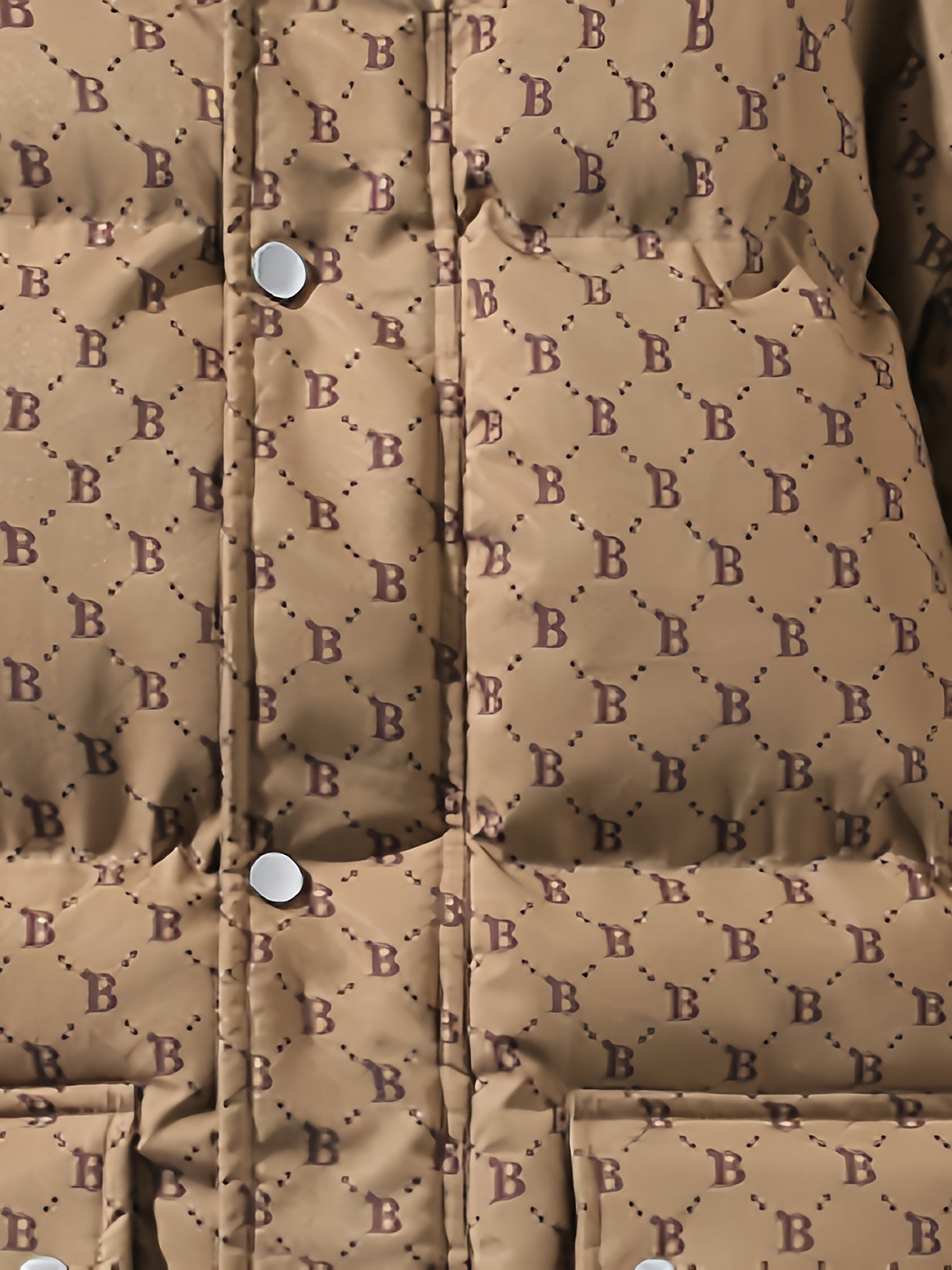 Pim | Stylish Solid Colour Padded Jacket with Pockets