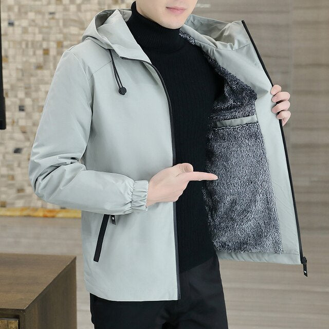 Quinten | Trendy hoodie jacket for men