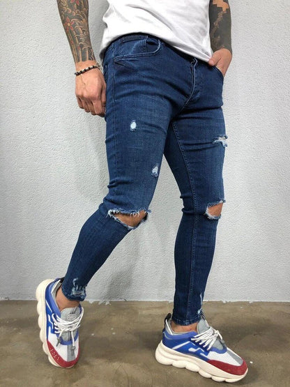 Rik | Ripped Skinny Jeans for Men