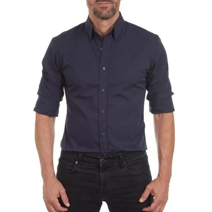 Roben | Wrinkle-free men's shirt with zip