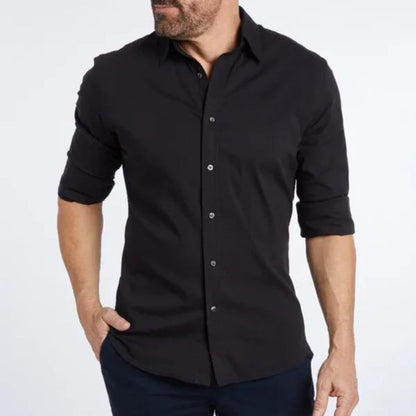 Roben | Wrinkle-free men's shirt with zip