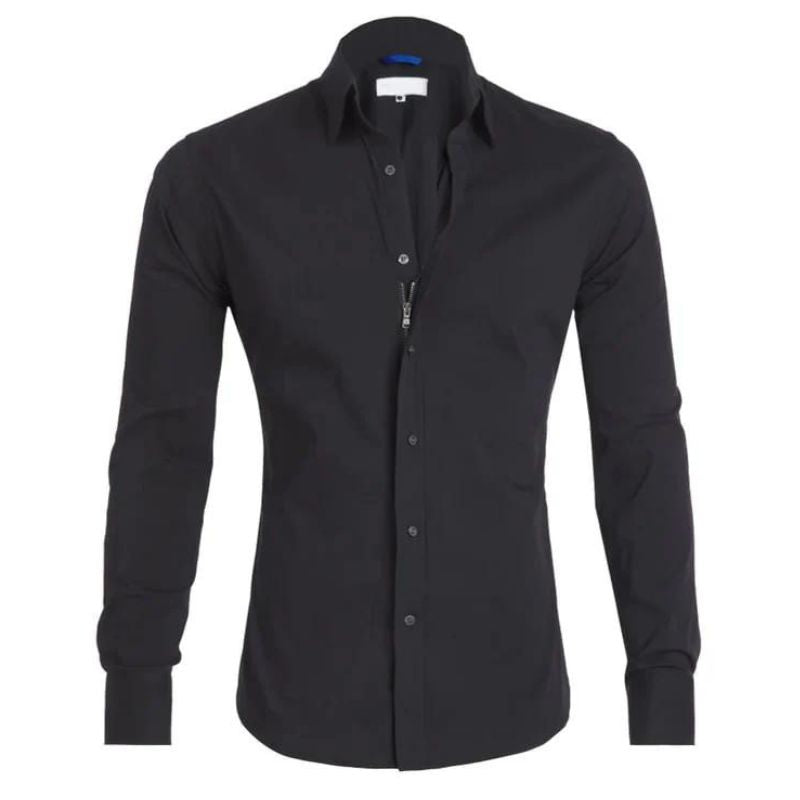 Roben | Wrinkle-free men's shirt with zip