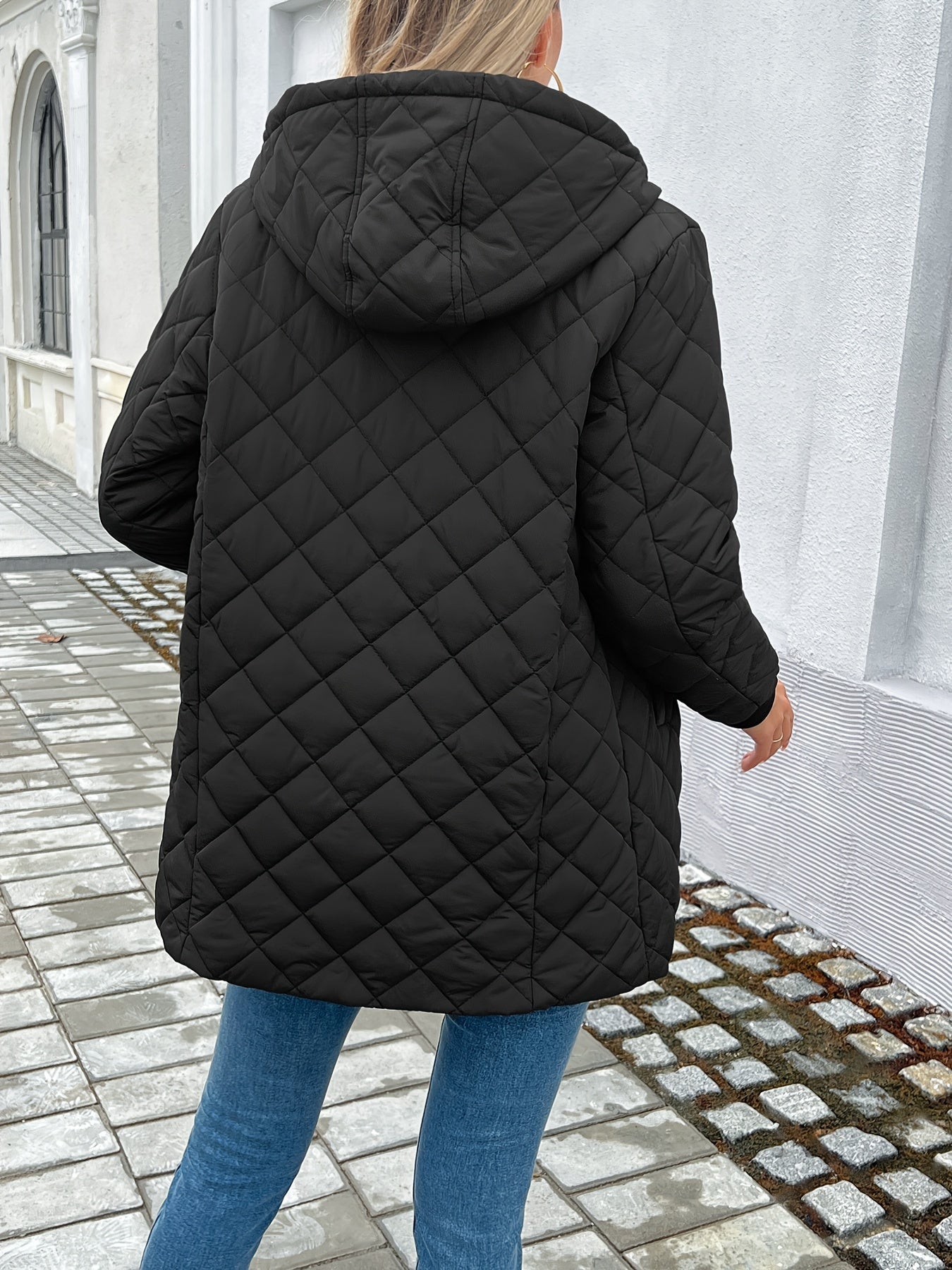 Romy | Quilted Puffer Jacket with Zip