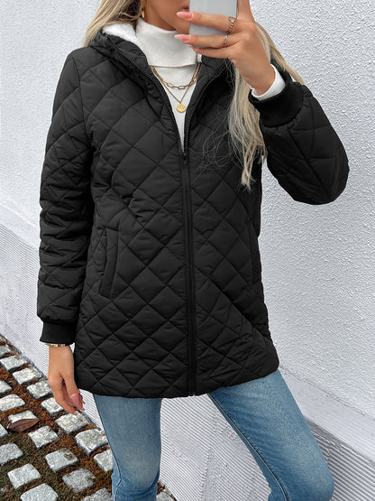 Romy | Quilted Puffer Jacket with Zip