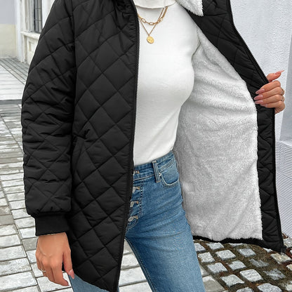 Romy | Quilted Puffer Jacket with Zip