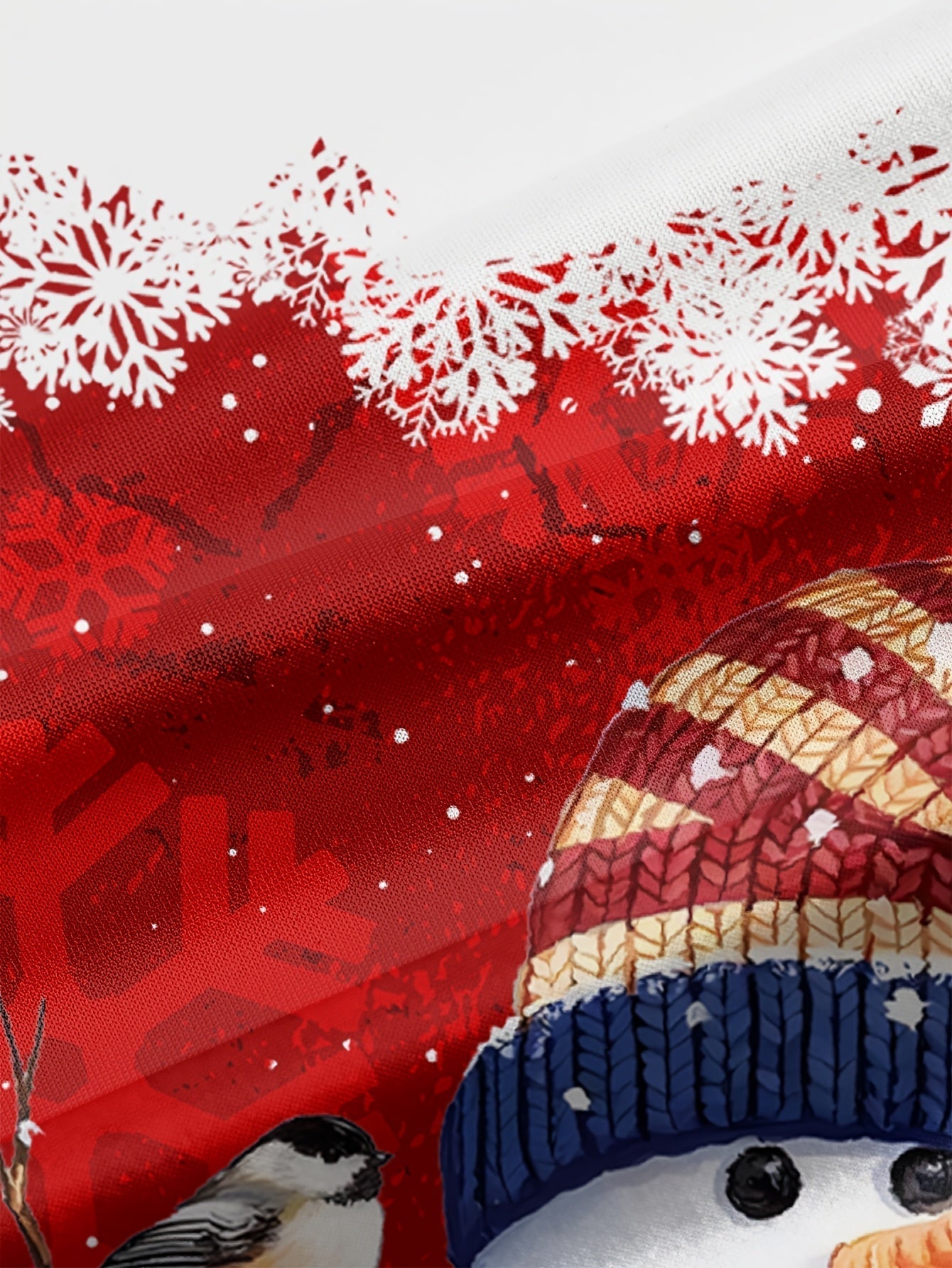 Ruben | Men's Santa and Reindeer Crewneck Sweatshirt