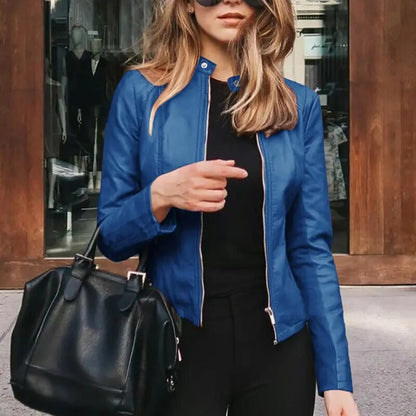 Sannela | Classic Leather Women's Jacket