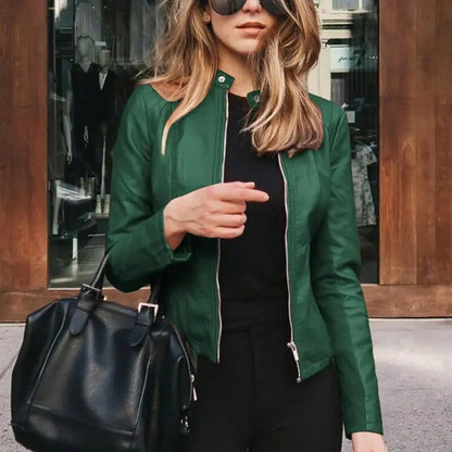 Sannela | Classic Leather Women's Jacket