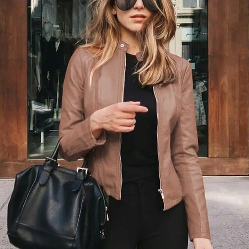 Sannela | Classic Leather Women's Jacket