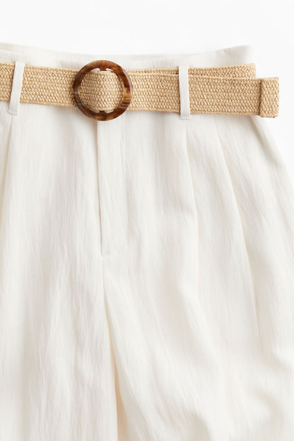 Sara | Oversized Trousers with Belt