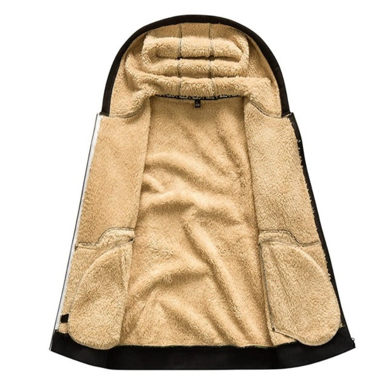 Sherpa | Wool Men's Hoodie Vest