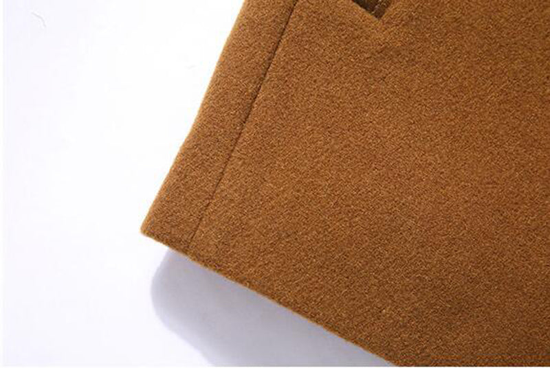 Sjoerd | Wool Cashmere Removable Scarf Coat for Men