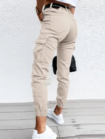 Sofie | High-Waisted Cargo Trousers