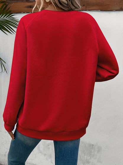 Sophie | Casual sweatshirt with heart print
