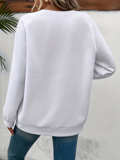 Sophie | Casual sweatshirt with heart print