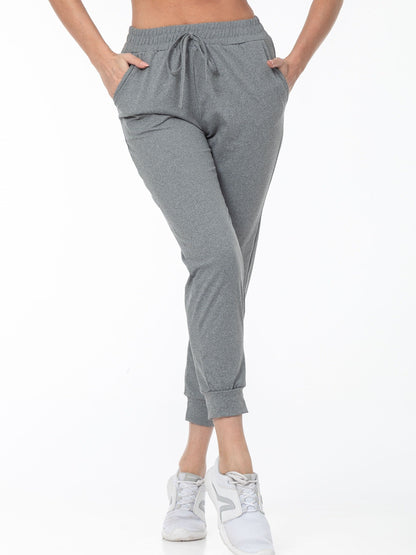 Sophie | Plain Colour Casual Running Trousers with Pocket
