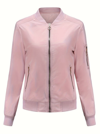 Sophie | Elegant Lightweight Bomber Jacket
