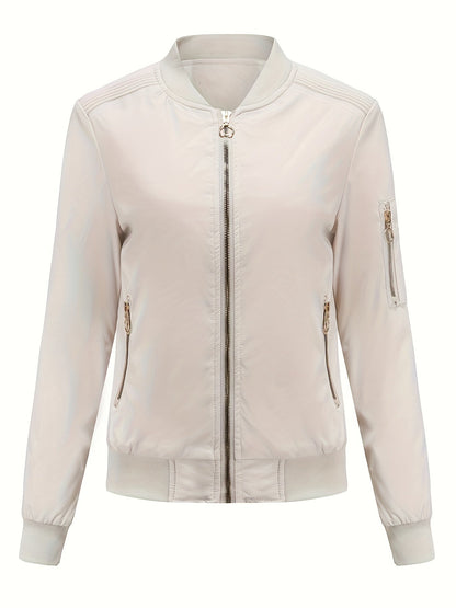 Sophie | Elegant Lightweight Bomber Jacket