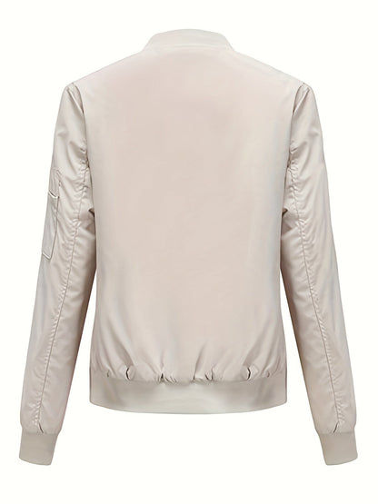 Sophie | Elegant Lightweight Bomber Jacket