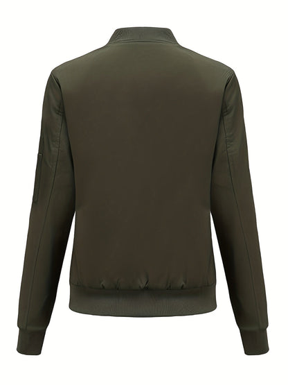 Sophie | Elegant Lightweight Bomber Jacket