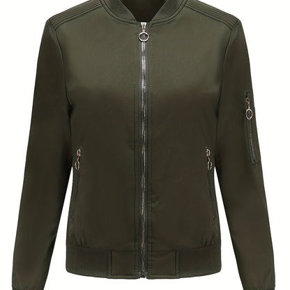 Sophie | Elegant Lightweight Bomber Jacket