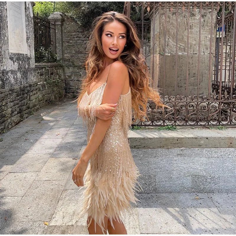 Sophie | Stylish Cocktail Dress with Sequins