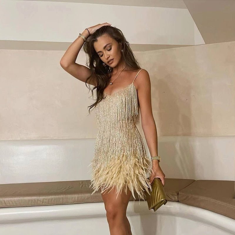 Sophie | Stylish Cocktail Dress with Sequins