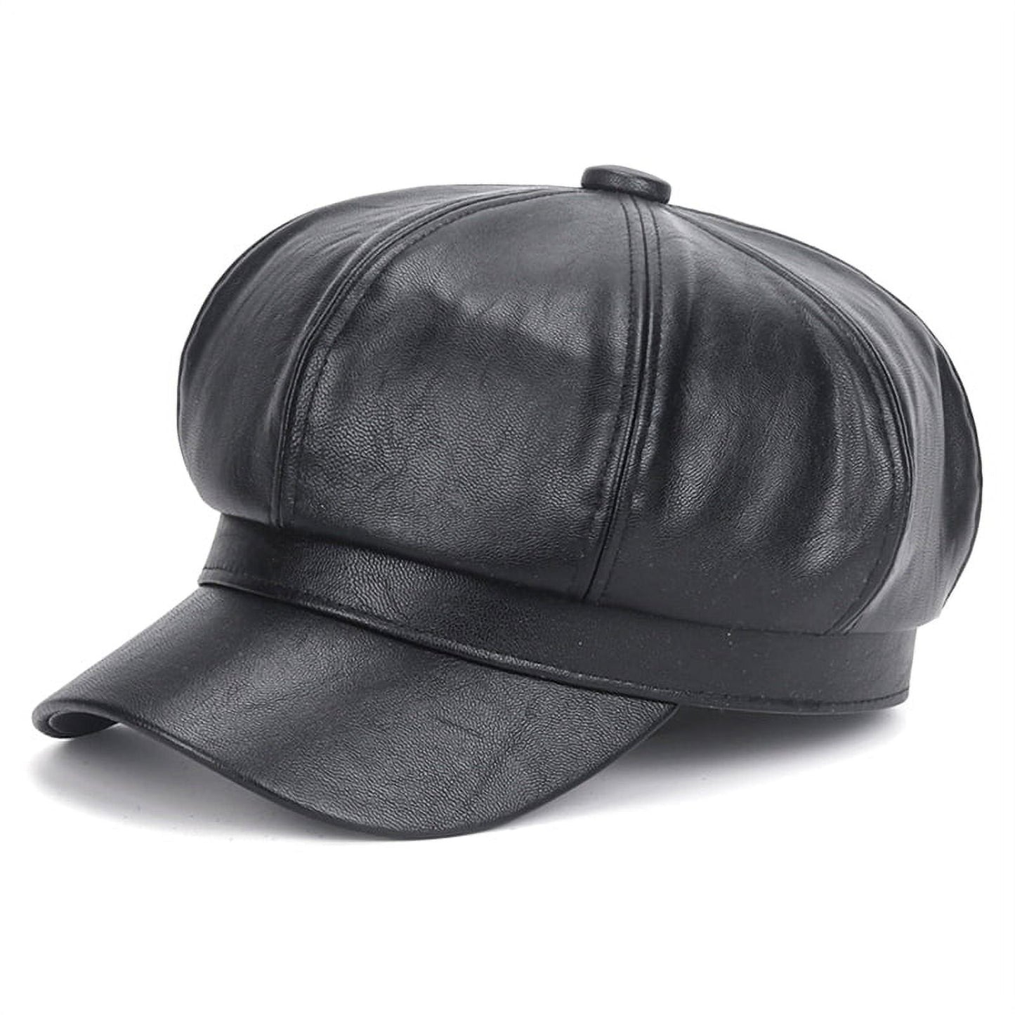 Sophie | Stylish Leather Beret