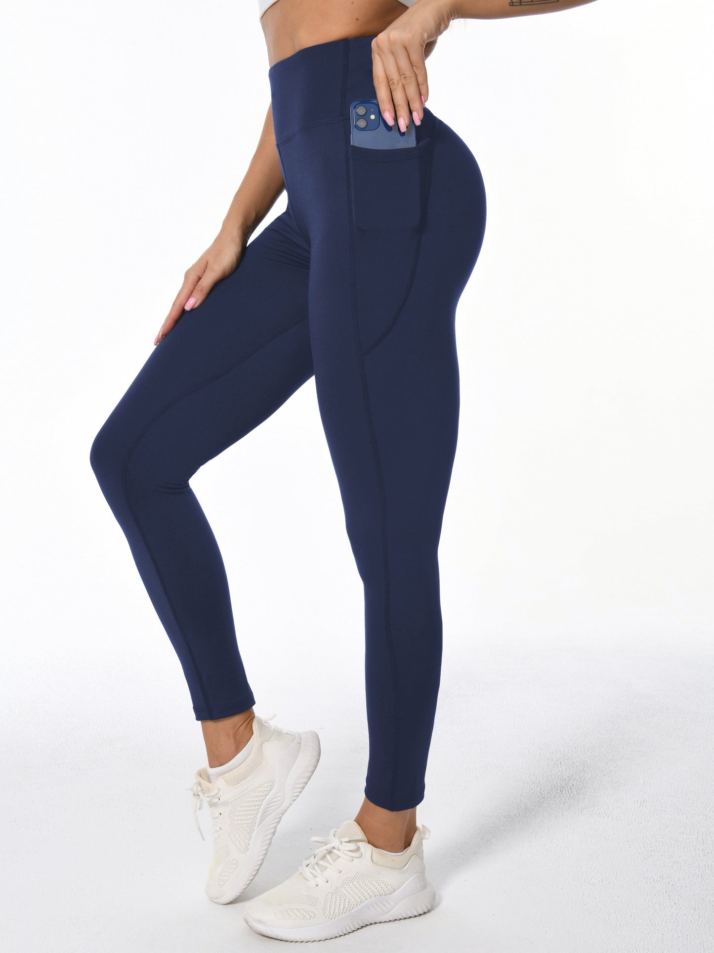 Sophie | Soft Stretchy Ladies' Sports Leggings with Bum Lift and Pockets