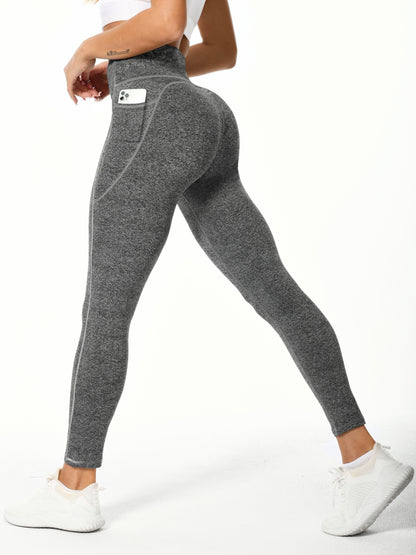 Sophie | Soft Stretchy Ladies' Sports Leggings with Bum Lift and Pockets