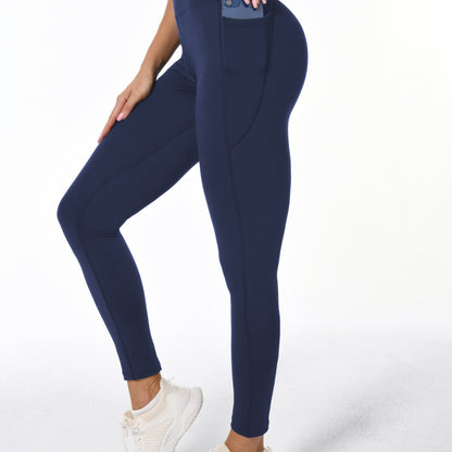 Sophie | Soft Stretchy Ladies' Sports Leggings with Bum Lift and Pockets