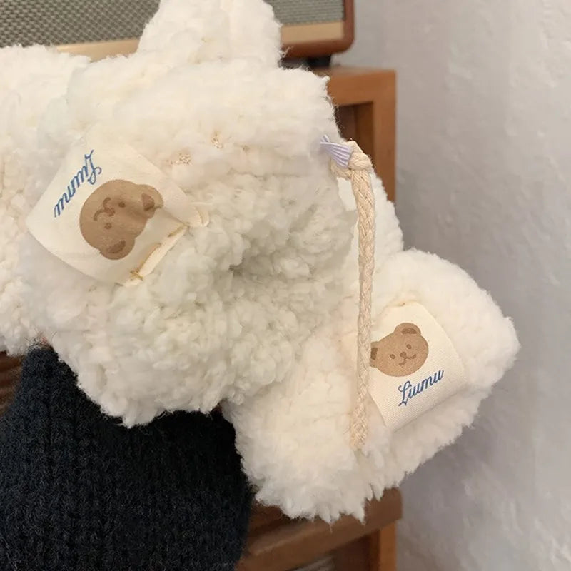 Sophie | Soft & Warm Teddy Mittens