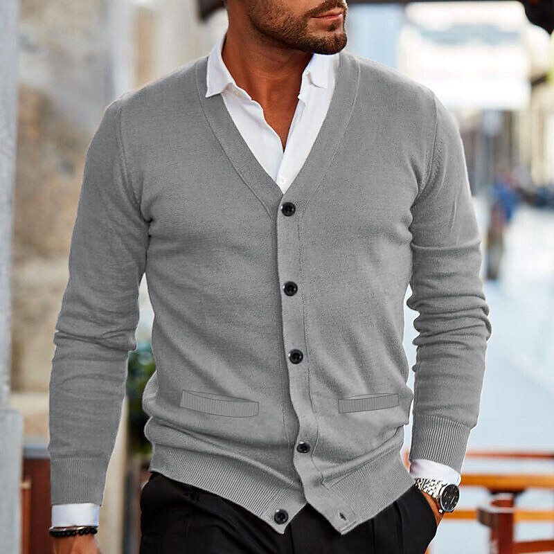 Stef Vest | Casual cardigan for men