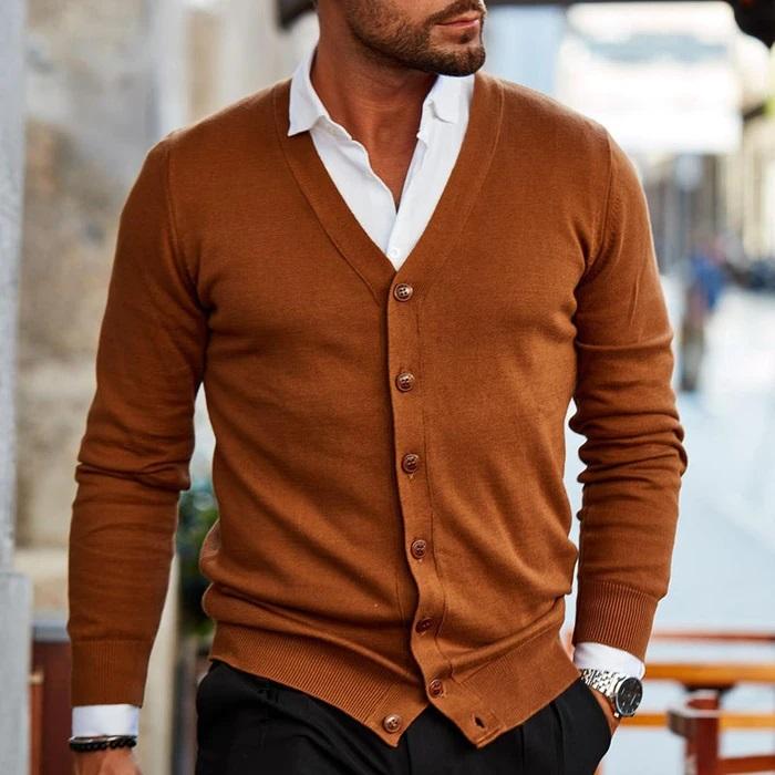 Stef Vest | Casual cardigan for men
