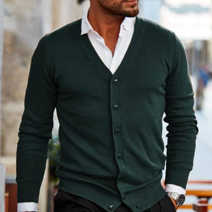 Stef Vest | Casual cardigan for men