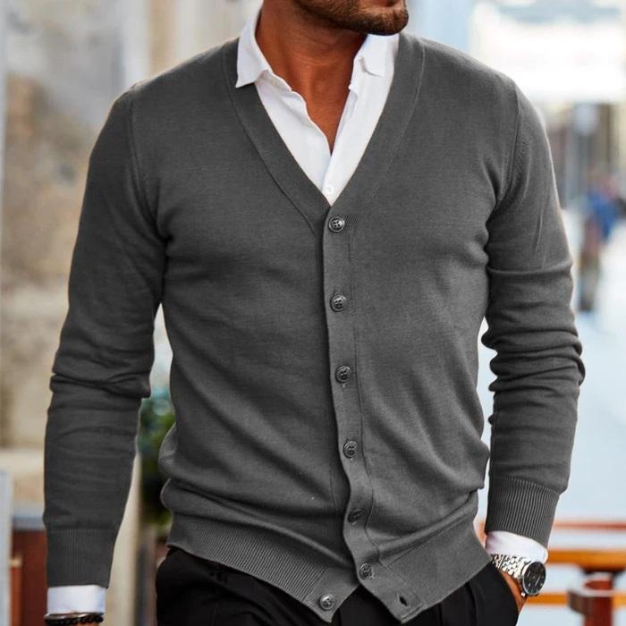 Stef Vest | Casual cardigan for men