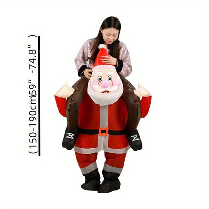 Stylish Inflatable Santa Costume for Carnival
