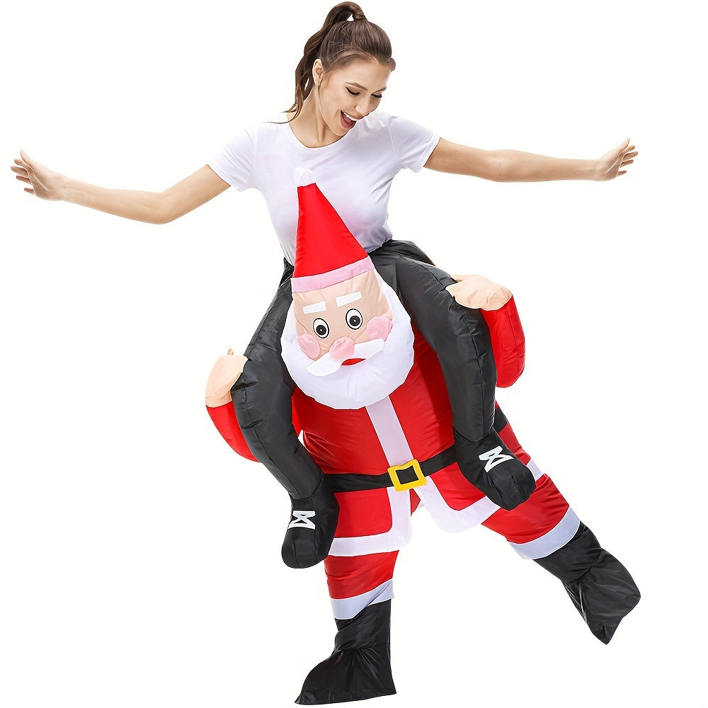 Stylish Inflatable Santa Costume for Carnival