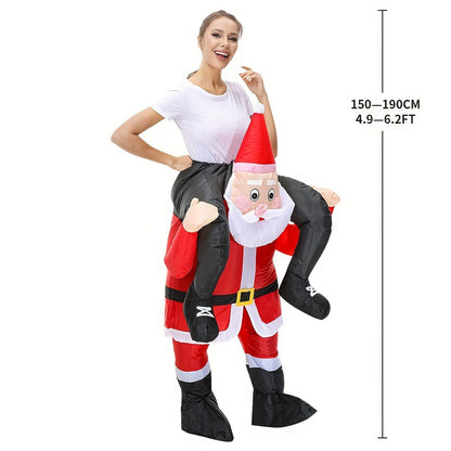 Stylish Inflatable Santa Costume for Carnival