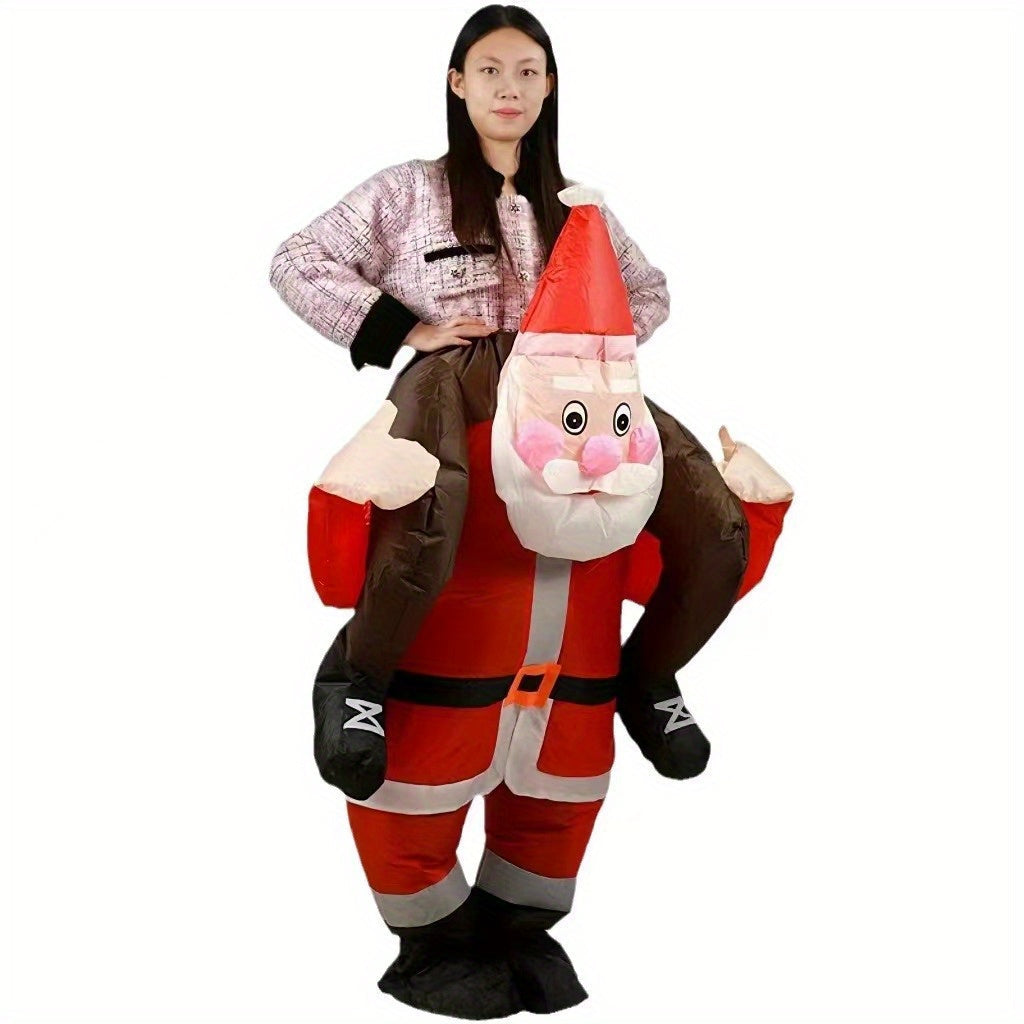 Stylish Inflatable Santa Costume for Carnival