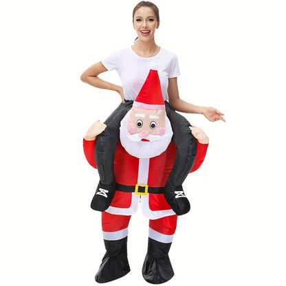 Stylish Inflatable Santa Costume for Carnival