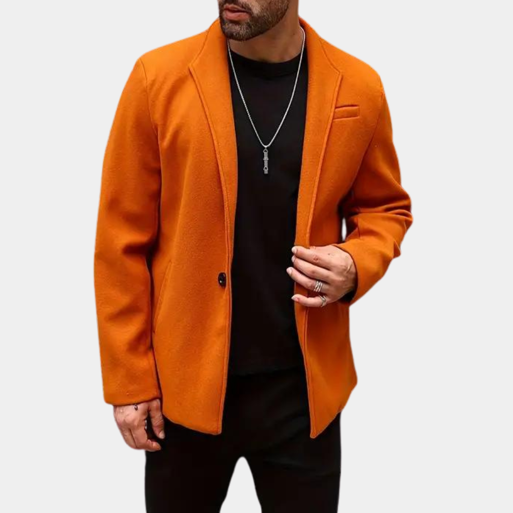 Stijn | Stylish Orange Summer Men's Jacket